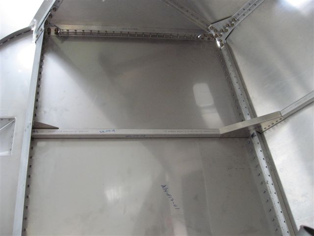 Forward fuselage floor stiffener view from right side